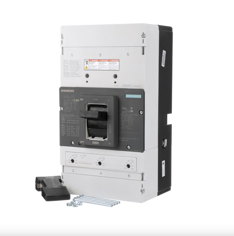Siemens NNX3B100 1000A 3-Pole Molded Case Circuit Breaker 600VAC 35kA VL Series