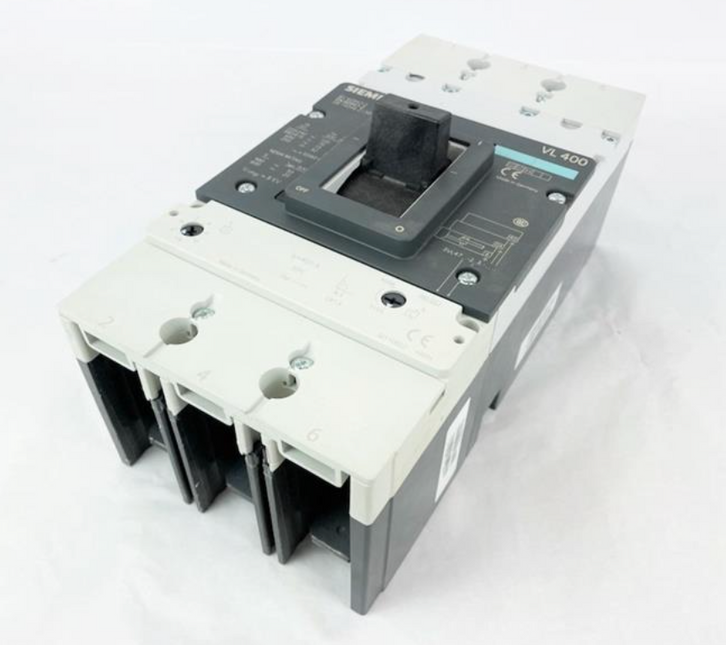 Siemens 3VL4740-2DC36-0AA0 VL4 400A 3-Pole Circuit Breaker 70kA IEC