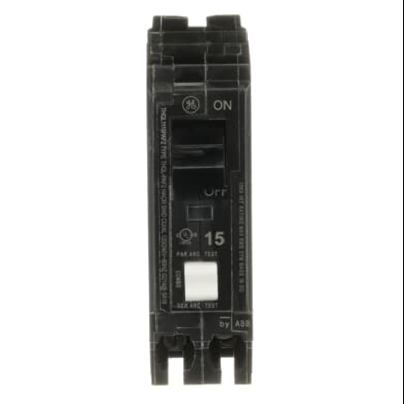 General Electric THQL1115PAF2 15A 1-Pole AFCI Circuit Breaker Q-Line Plug-On Neutral