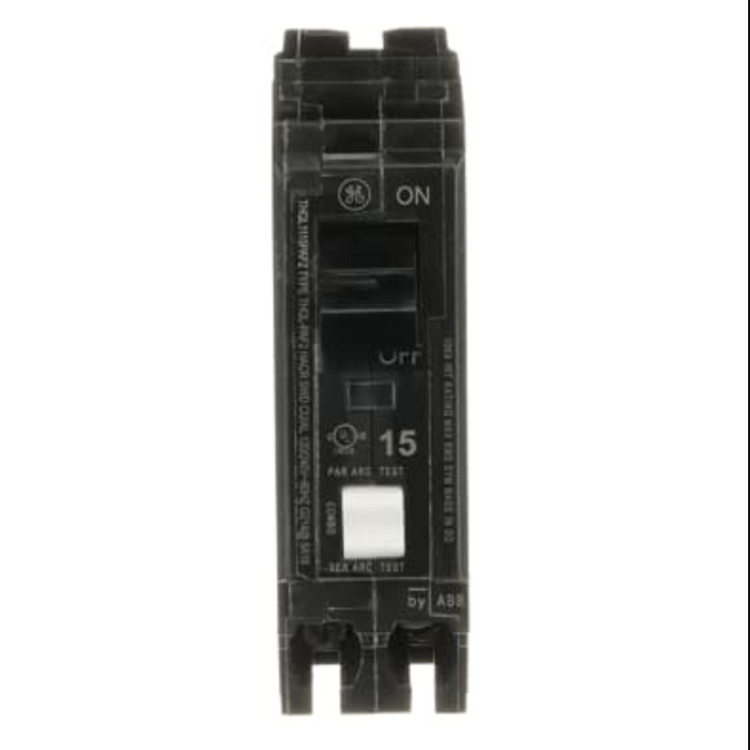 General Electric THQL1115PAF2 15A 1-Pole AFCI Circuit Breaker Q-Line Plug-On Neutral