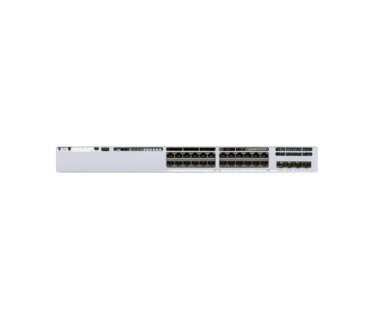 Cisco C9300L-24P-4X-A Catalyst 9300L 24-Port PoE+ Enterprise Switch with 4x 10G SFP+ Uplinks