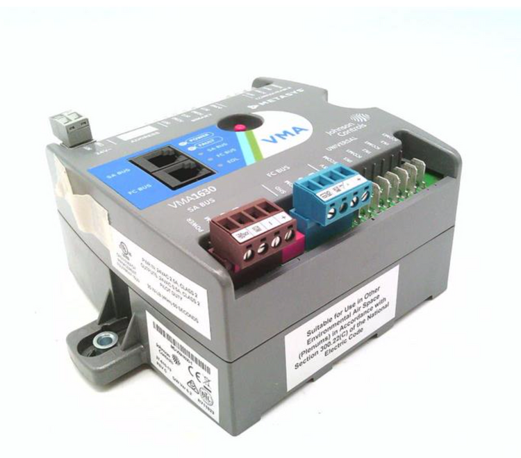 Johnson Controls MS-VMA1630-1 Programmable Variable Air Volume Controller with Integrated Actuator and Differential Pressure Transducer
