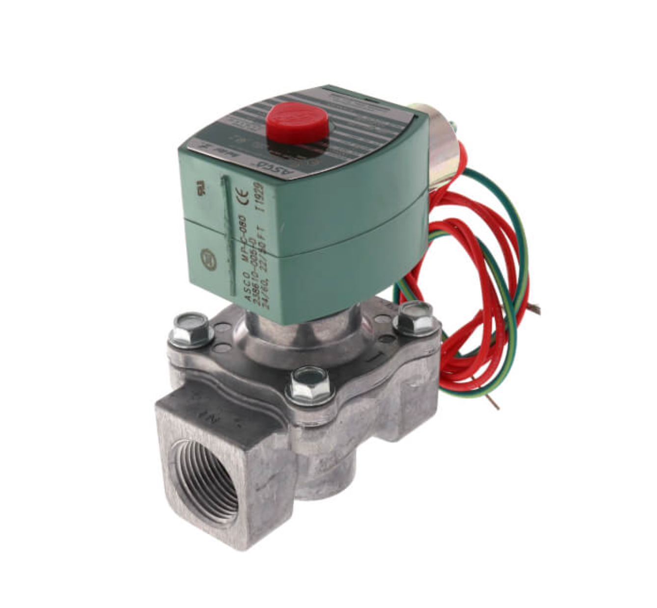 ASCO 8040G023 Series 8040 Gas Safety Shutoff Solenoid Valve for Commercial and Industrial Fuel Gas Systems