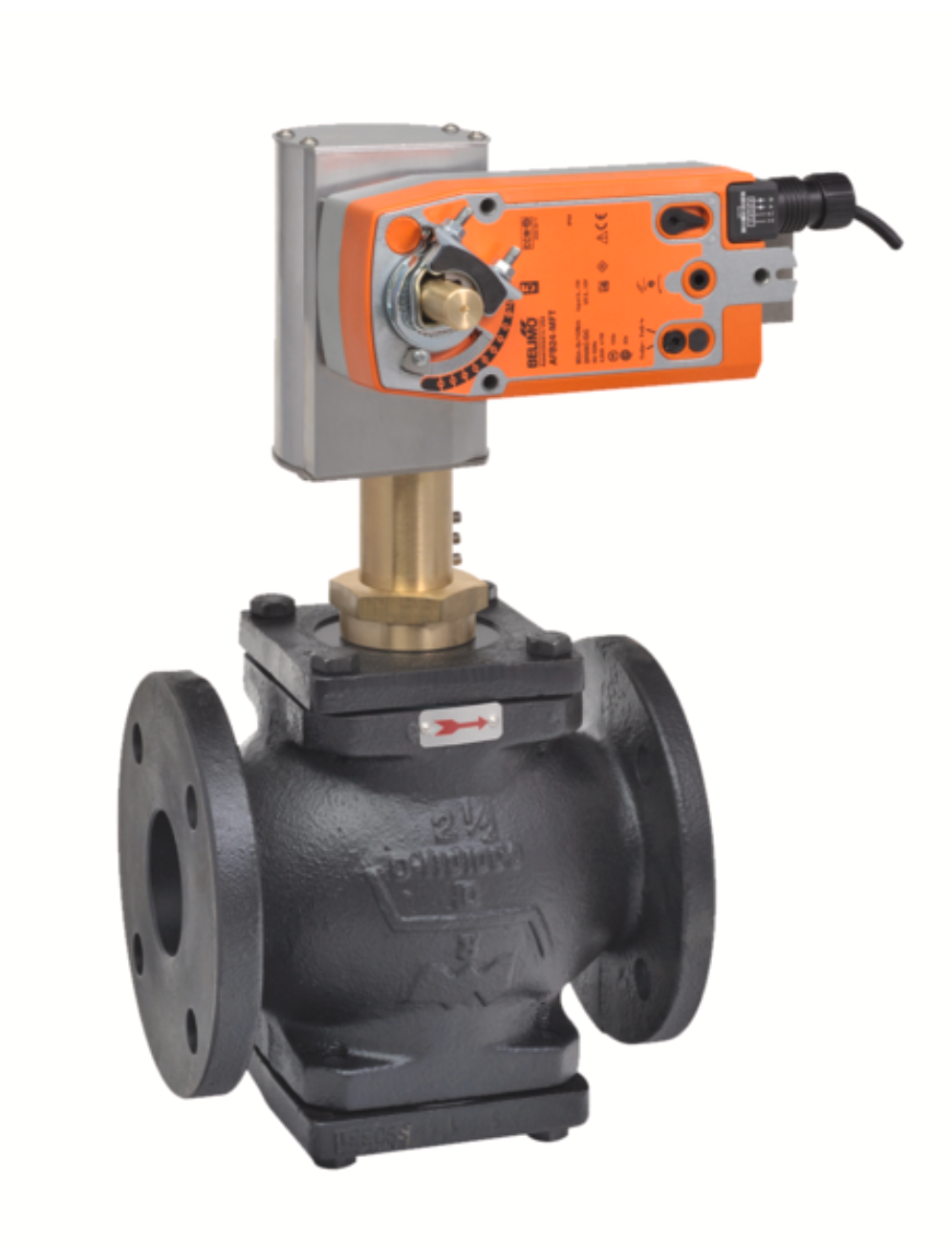 Belimo G665C-250+AFBUP-X1 2-1/2" 2-Way Globe Control Valve
