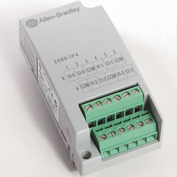 2080-IF4 | Allen-Bradley Micro800 4-Ch Current/Voltage Analog Input Module