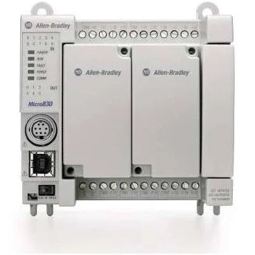 2080-LC30-16QWB | Allen-Bradley Micro830 Controller, 10 In, 6 Relay Out