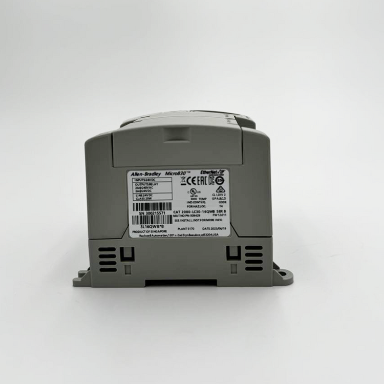 2080-LC30-16QWB | Allen-Bradley Micro830 Controller, 10 In, 6 Relay Out