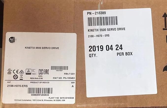 2198-H070-ERS | Allen-Bradley Kinetix 5500 Servo Drive 190-528V AC 57.5A