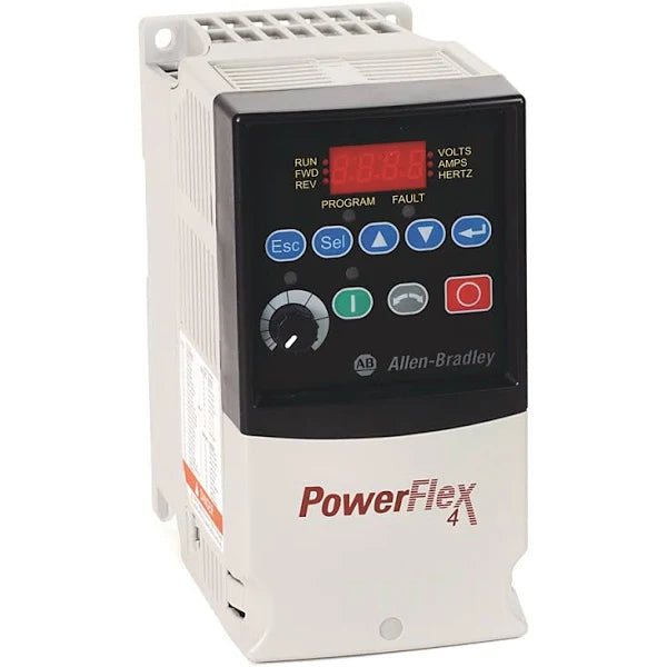 22A-A8P0N104 | Allen-Bradley PowerFlex 4 AC Drive 240VAC/1-Phase/8A/1.5kW/2HP/IP20