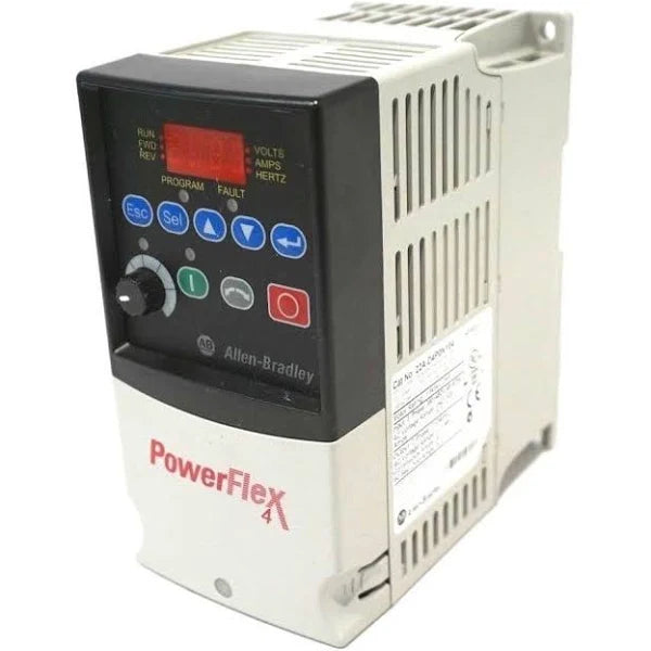 22A-D4P0N104 | Allen-Bradley PowerFlex 4 AC Drive 480VAC/3-Phase/4A/1.5kW/2HP/IP20