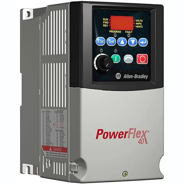 22B-B012N104 | Allen-Bradley | PowerFlex 40 AC Drive 240V AC 3-Phase 12A 3HP IP20