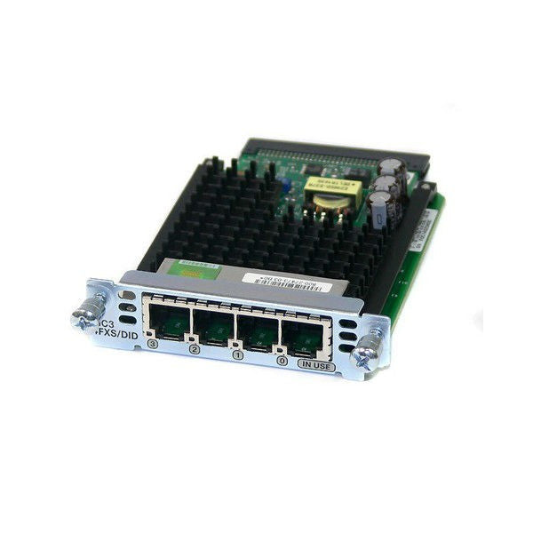 VIC3-4FXS/DID | Cisco Four Port Voice Interface Card FXS and DID