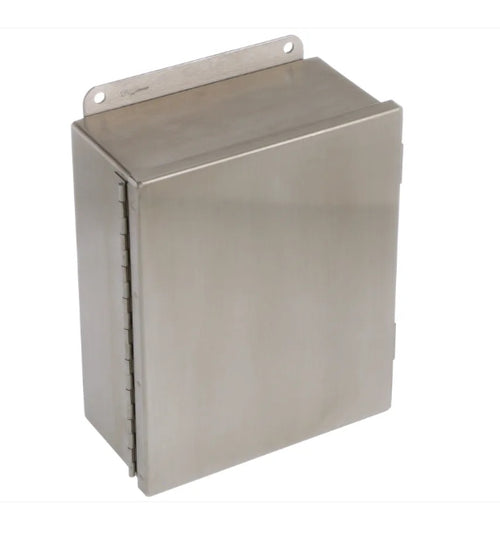 nVent Hoffman A1008CHNFSS 10 x 8 x 4 in Stainless Steel Junction Box