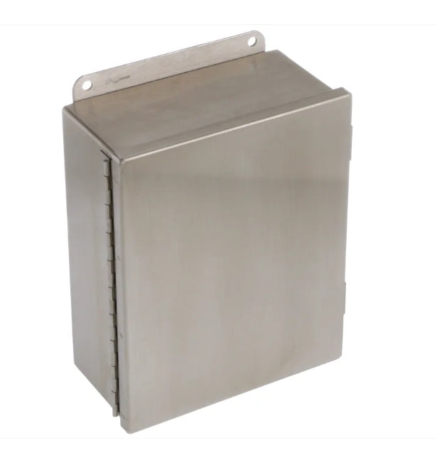 nVent Hoffman A1008CHNFSS 10 x 8 x 4 in Stainless Steel Junction Box