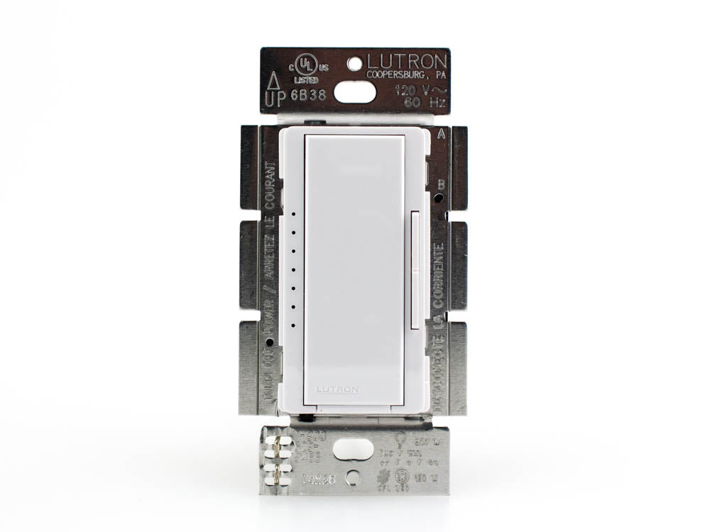 MACL-153M-WH | Lutron Maestro 150W 120V LED/CFL 3-Way Slide Dimmer