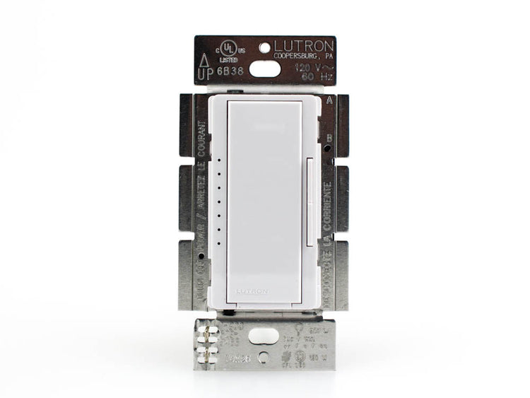 MACL-153M-WH | Lutron Maestro 150W 120V LED/CFL 3-Way Slide Dimmer
