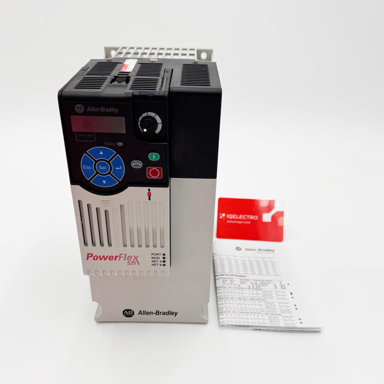 25B-D013N104 | Allen-Bradley PowerFlex 525 AC Drive 480V/13A/7.5HP
