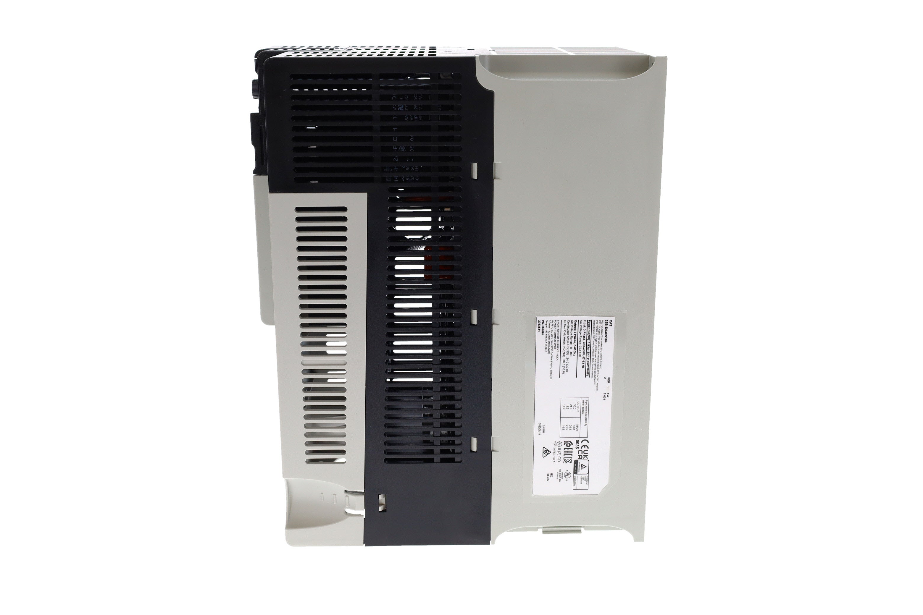 25B-D030N104 | Allen-Bradley PowerFlex 525 AC Drive 480V/30A/20HP