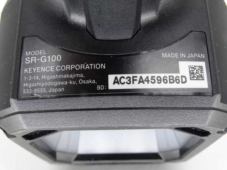 SR-G100 | Keyence Handheld DPM Barcode Reader with Bluetooth, 2D/1D Code Support, IP54