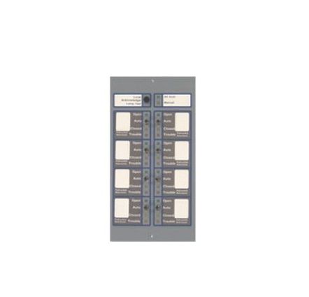SCS-8 | Notifier Smoke Control Station with Eight On/Off/Auto Switches