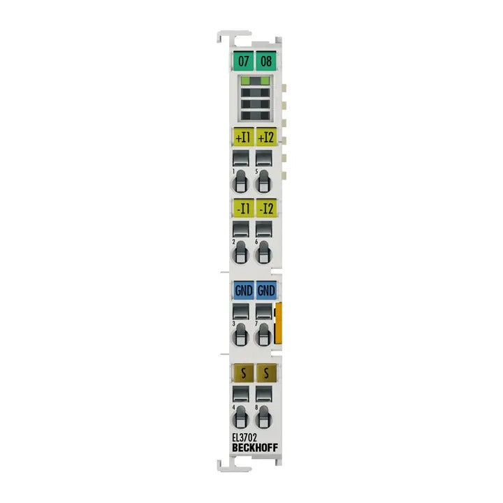 EL3702 | Beckhoff EtherCAT Terminal 2-Channel Analog Input ±10 V 16 Bit Oversampling