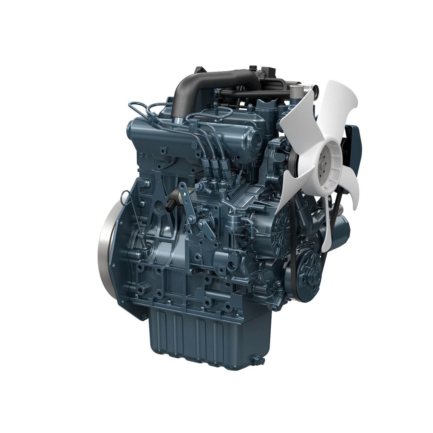 Doosan D1105-T-E3B 1.123L 3-Cylinder Turbocharged Diesel Engine 24.5kW