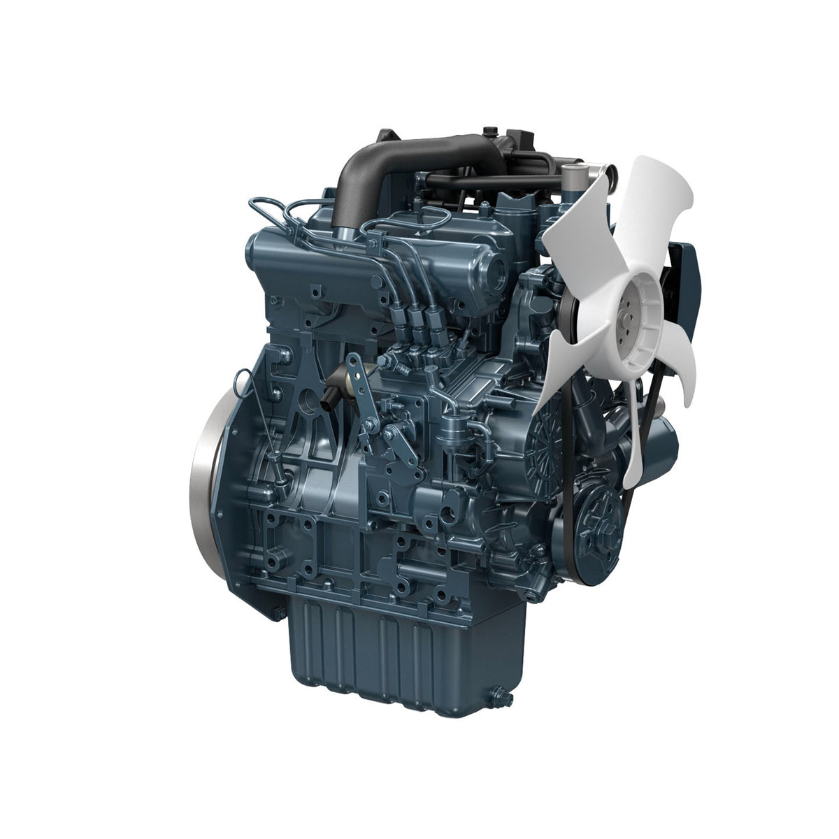 Doosan D1105-T-E3B 1.123L 3-Cylinder Turbocharged Diesel Engine 24.5kW