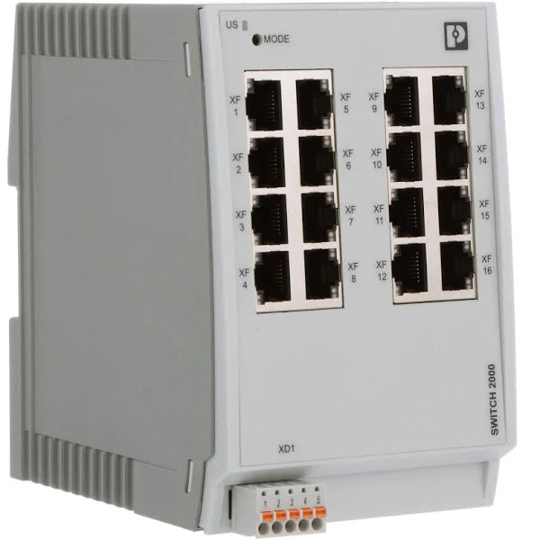 2702903 | PHOENIX CONTACT FL SWITCH 2016 - Industrial Ethernet Switch