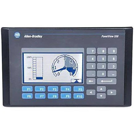 2711-B5A8 | Allen-Bradley PanelView 550 Monochrome/Touch/Keypad/DH+/RS232-Print AC