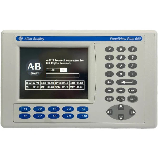 2711P-B6M20A8 | Allen-Bradley PanelView Plus 6 600 Gray Key/Touch/RS232/Enet, AC