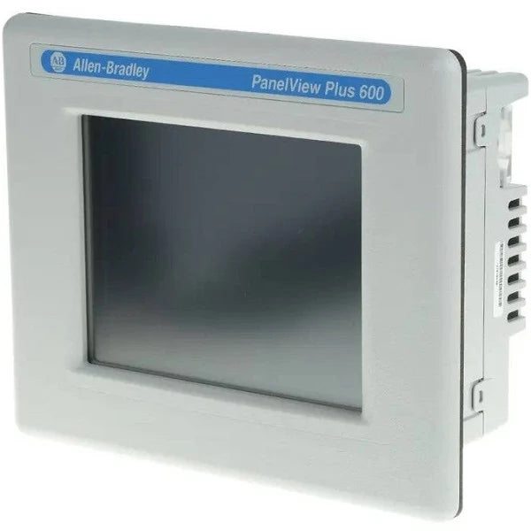 2711P-T6M3D | Allen-Bradley PanelView Plus 600 Grayscale Touch/RS232/Enet/DH485 DC