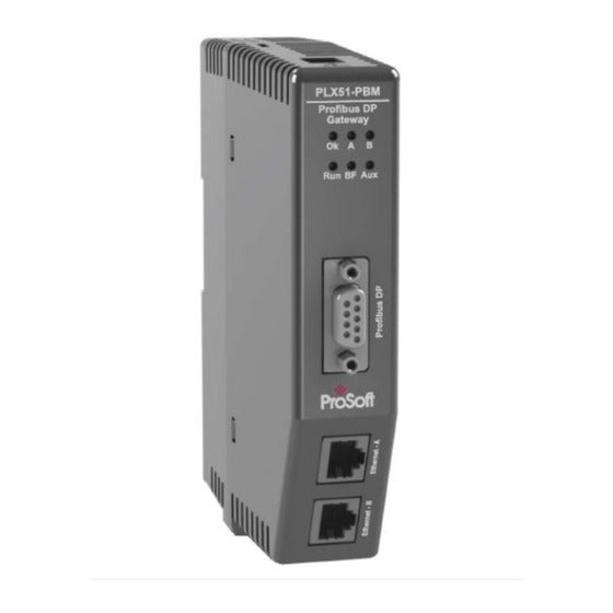 PLX51-PBM| Allen-Bradley PROFIBUS DP to EtherNet / Modbus Serial Gateway