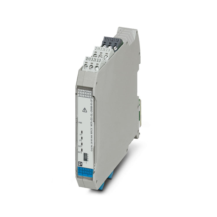 2865984 | Phoenix Contact | Isolating Amplifier, 3-Way, 80mA, 8V, Relay Out, 2-Channel, Screw Connection