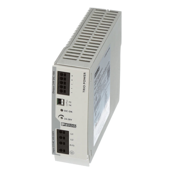 2903154 | PHOENIX CONTACT Power Supply, AC-DC, TRIO-PS-2G/3AC/24DC/10 TRIO POWER Series