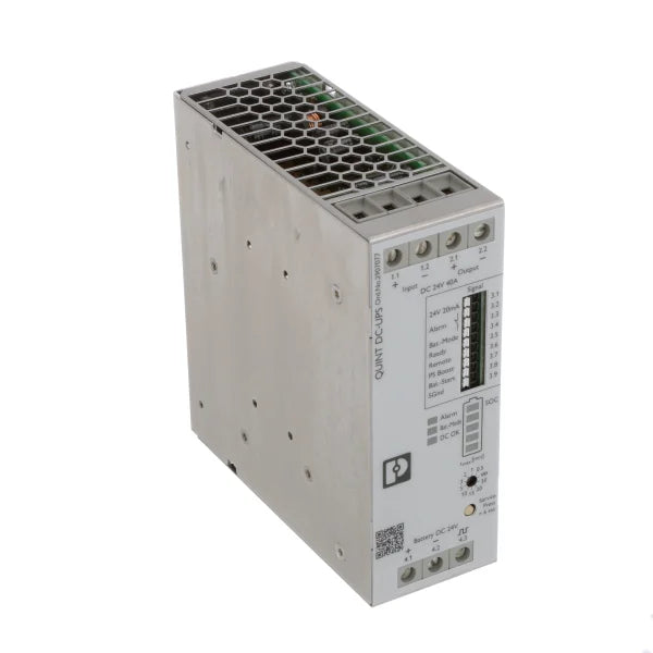 2907077 | PHOENIX CONTACT Power supply, uninterruptible;24VDC IN, 40A, UPS, QUINT4-UPS/24DC/24DC/40