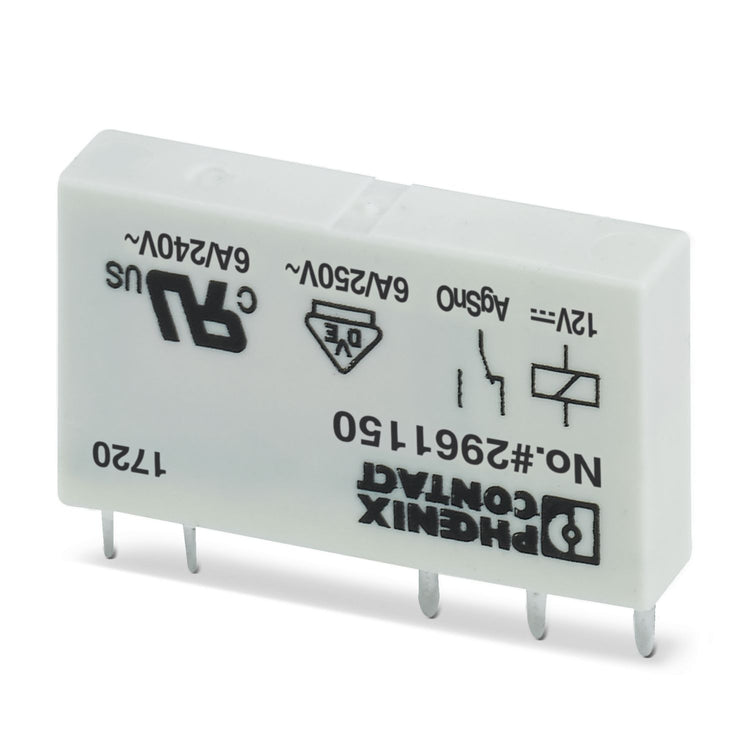 2961150 | PHOENIX CONTACT REL-MR- 12DC/21 - Single relay