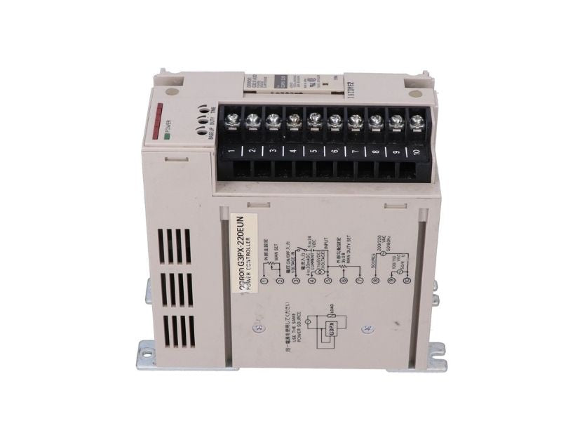 Omron G3PX-220EUN Solid State Power Controller 20A 100–230VAC