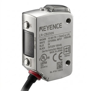 Keyence LR-ZB250AP 35-250 mm PNP Laser Sensor with LED Display