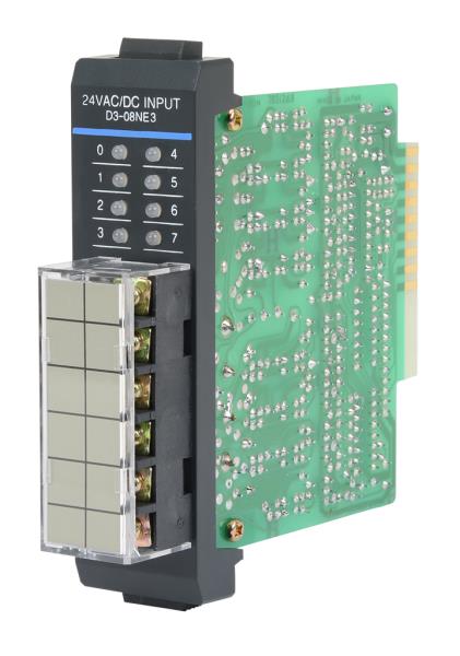 D3-08NE3 - Manufactured by Automation Direct® 24VDC Input Module