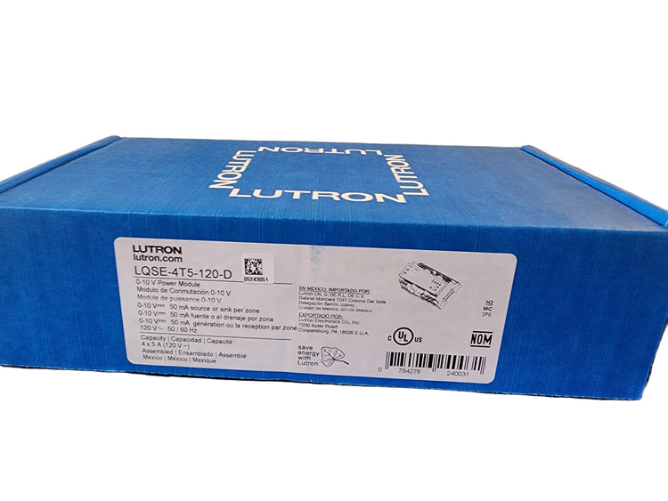 Lutron Rack Lutron LQSE-4T5-120-D PLC Control Module | Fast Shipping