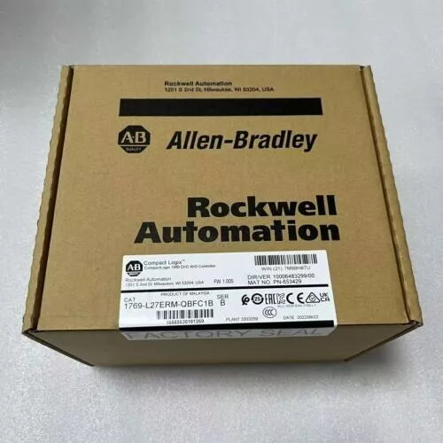 1769-L27ERM-QBFC1B | Allen-Bradley CompactLogix 5370 Ethernet Controller, 1MB