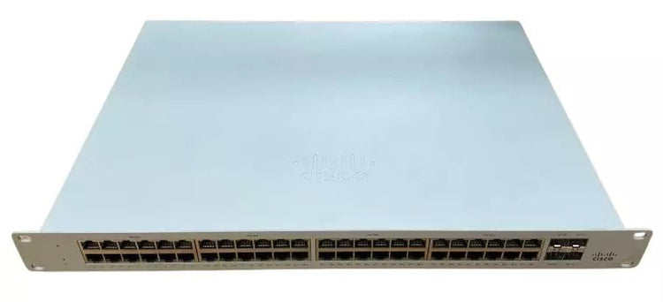 Cisco Meraki MS120-48FP-HW Cloud-Managed Gigabit PoE+ Access Switch with Four SFP Uplinks