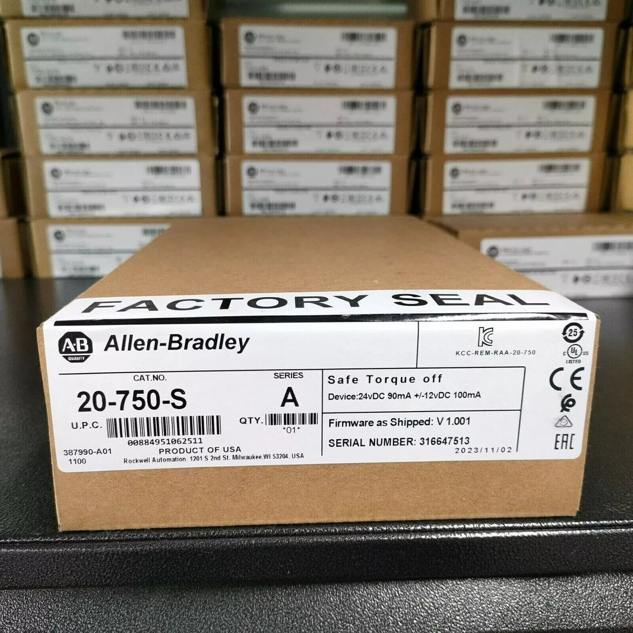 20-750-S | Allen-Bradley PowerFlex 750 Safe Torque Off Option Module