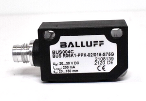 Balluff BUS004C Ultrasonic Sensor 20-250mm PNP NO/NC M8 Connector