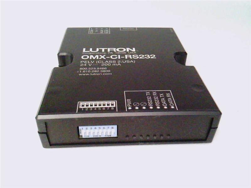 OMX-CI-RS232 | Lutron RS232 Control Interface for GRAFIK and Softswitch Integration