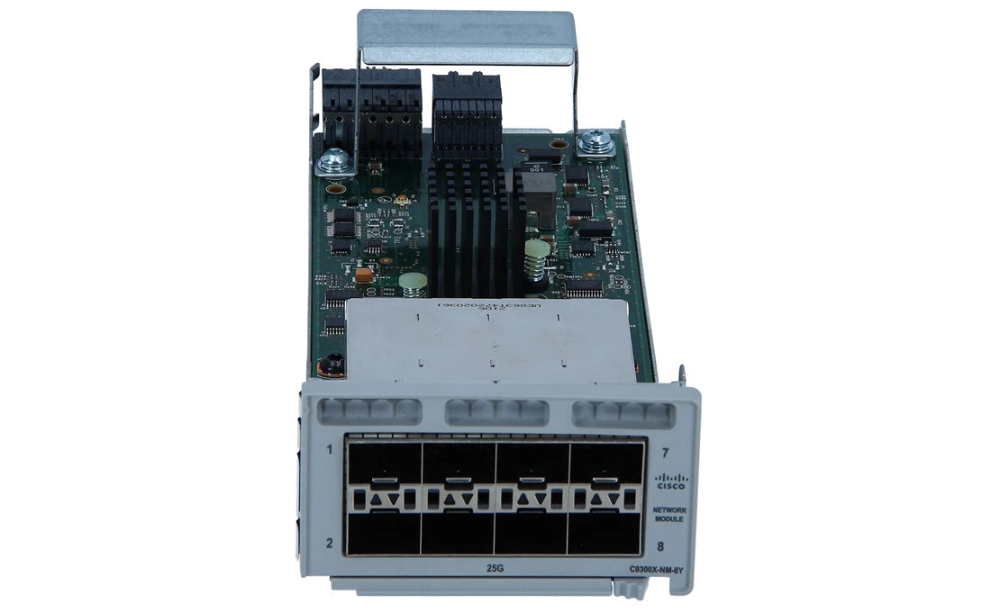Cisco C9300X-NM-8Y 8-Port 25 Gigabit SFP28 Network Module for Catalyst 9300X Series Switches