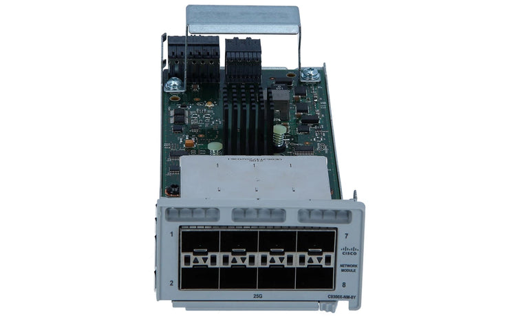 Cisco C9300X-NM-8Y 8-Port 25 Gigabit SFP28 Network Module for Catalyst 9300X Series Switches