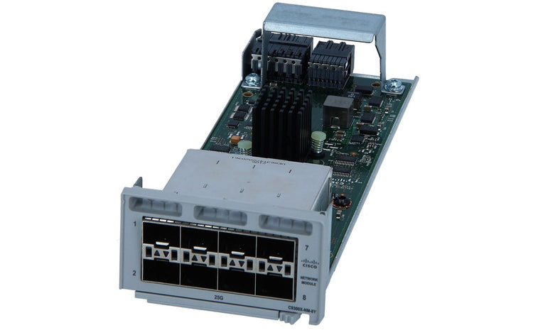 Cisco C9300X-NM-8Y 8-Port 25 Gigabit SFP28 Network Module for Catalyst 9300X Series Switches