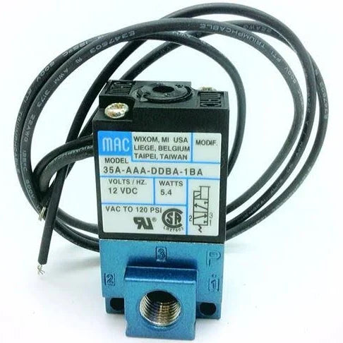 35A-AAA-DDBA-1BA | Mac Valves Inc 3 Port Boost Control Solenoid