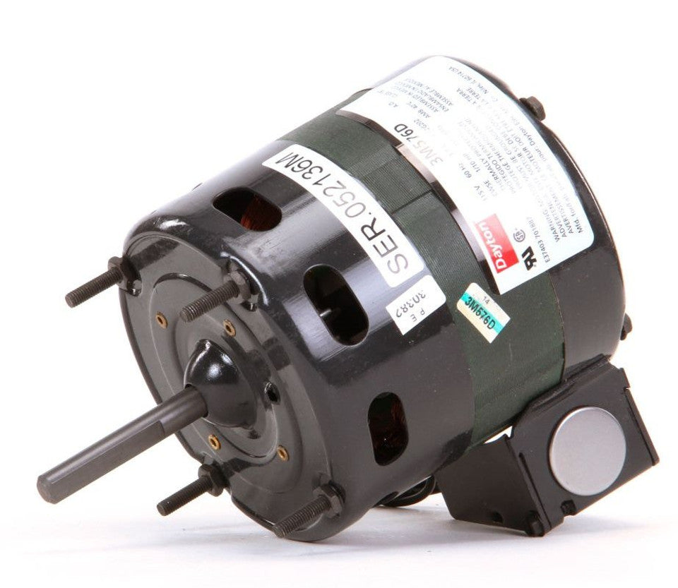 3M576D | Grainger Dayton HVAC Motor, 1/10 HP, 1550 rpm, 115V